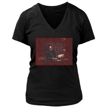 Tico Torres Women's Deep V-Neck TShirt