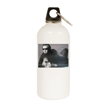 Tico Torres White Water Bottle With Carabiner