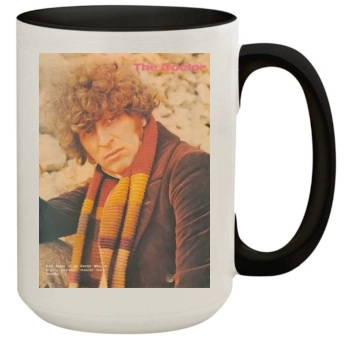 Tom Baker 15oz Colored Inner & Handle Mug