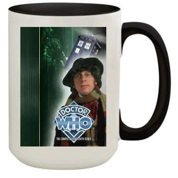 Tom Baker 15oz Colored Inner & Handle Mug