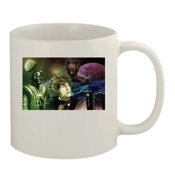 Tom Baker 11oz White Mug