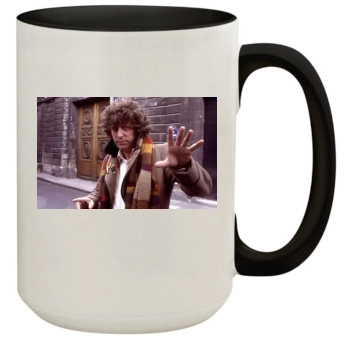 Tom Baker 15oz Colored Inner & Handle Mug