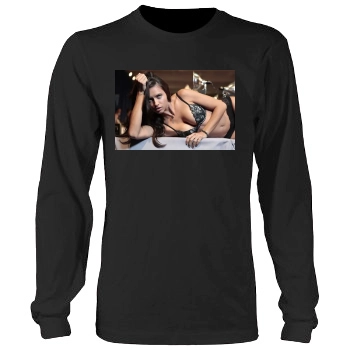 Adriana Lima Men's Heavy Long Sleeve TShirt