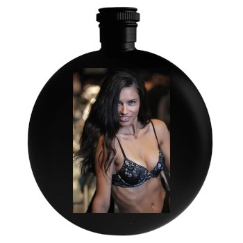 Adriana Lima Round Flask