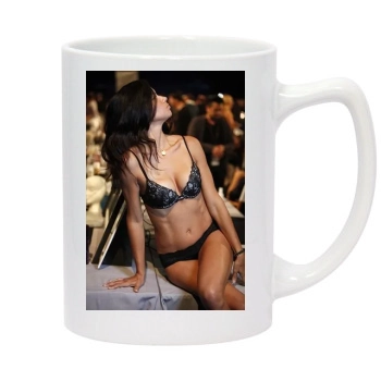 Adriana Lima 14oz White Statesman Mug