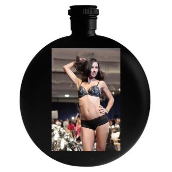 Adriana Lima Round Flask