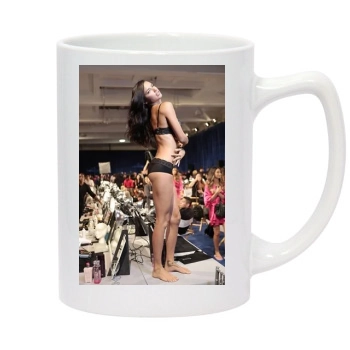 Adriana Lima 14oz White Statesman Mug