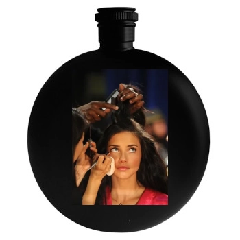 Adriana Lima Round Flask