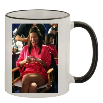 Adriana Lima 11oz Colored Rim & Handle Mug