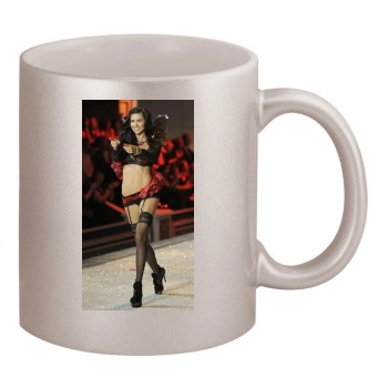 Adriana Lima 11oz Metallic Silver Mug