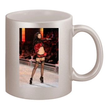 Adriana Lima 11oz Metallic Silver Mug