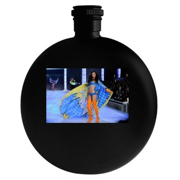 Adriana Lima Round Flask