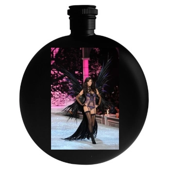 Adriana Lima Round Flask