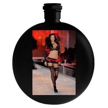 Adriana Lima Round Flask