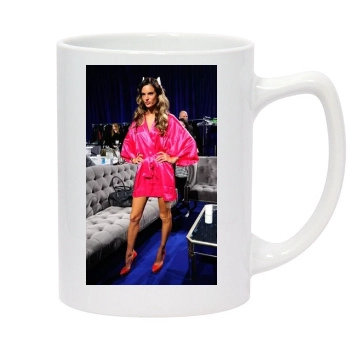 Alessandra Ambrosio 14oz White Statesman Mug