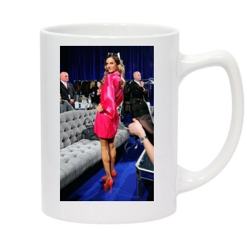 Alessandra Ambrosio 14oz White Statesman Mug