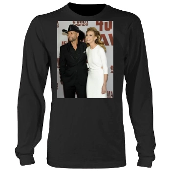 Faith Hill Men's Heavy Long Sleeve TShirt