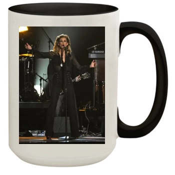 Faith Hill 15oz Colored Inner & Handle Mug