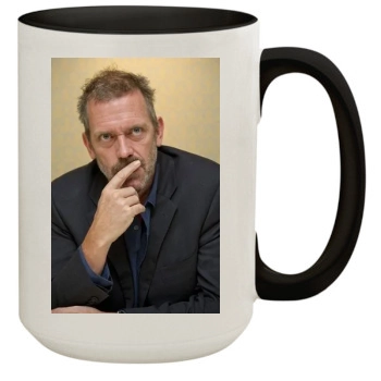 Hugh Laurie 15oz Colored Inner & Handle Mug