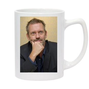 Hugh Laurie 14oz White Statesman Mug