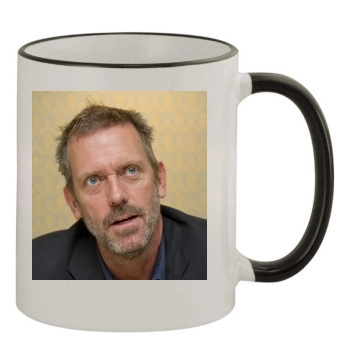 Hugh Laurie 11oz Colored Rim & Handle Mug