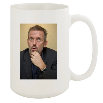 Hugh Laurie 15oz White Mug