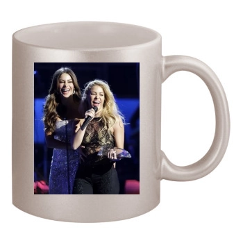 Shakira 11oz Metallic Silver Mug