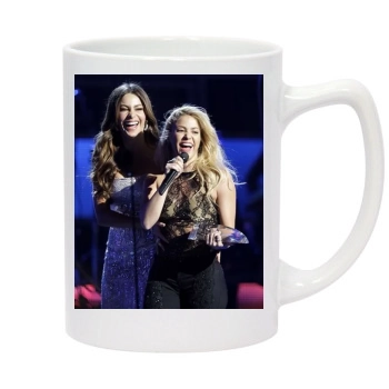 Shakira 14oz White Statesman Mug