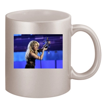 Shakira 11oz Metallic Silver Mug