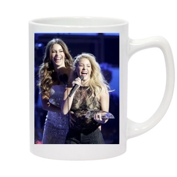 Shakira 14oz White Statesman Mug