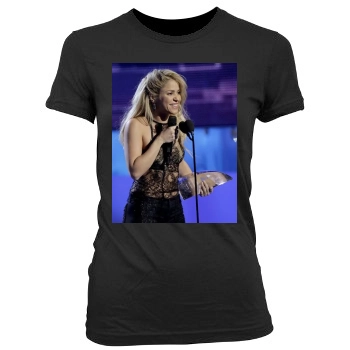 Shakira Women's Junior Cut Crewneck T-Shirt