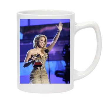 Shakira 14oz White Statesman Mug