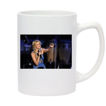 Shakira 14oz White Statesman Mug