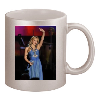 Shakira 11oz Metallic Silver Mug