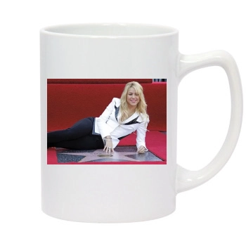 Shakira 14oz White Statesman Mug