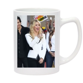 Shakira 14oz White Statesman Mug