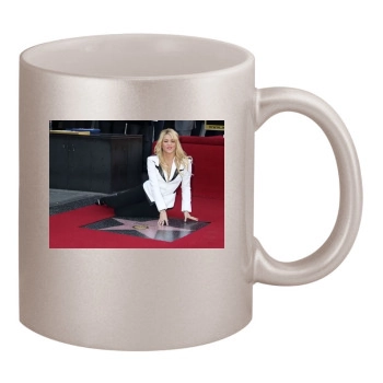 Shakira 11oz Metallic Silver Mug