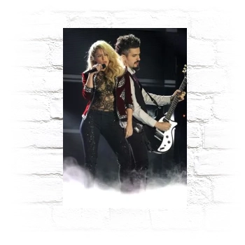 Shakira Metal Wall Art