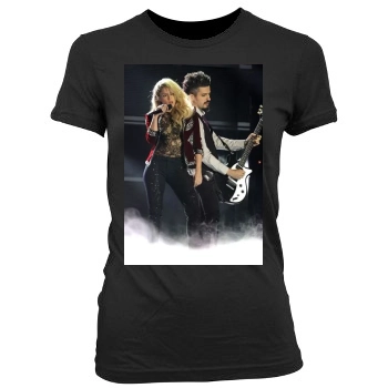 Shakira Women's Junior Cut Crewneck T-Shirt