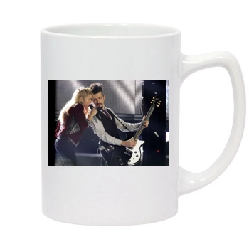 Shakira 14oz White Statesman Mug