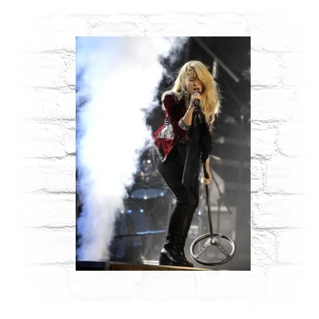 Shakira Metal Wall Art