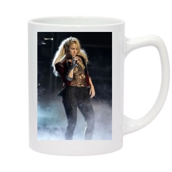 Shakira 14oz White Statesman Mug