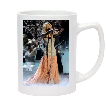 Shakira 14oz White Statesman Mug