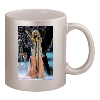 Shakira 11oz Metallic Silver Mug