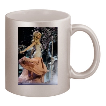 Shakira 11oz Metallic Silver Mug