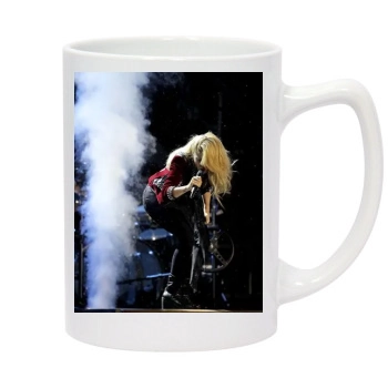 Shakira 14oz White Statesman Mug