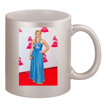 Shakira 11oz Metallic Silver Mug