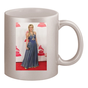 Shakira 11oz Metallic Silver Mug