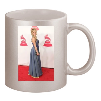 Shakira 11oz Metallic Silver Mug