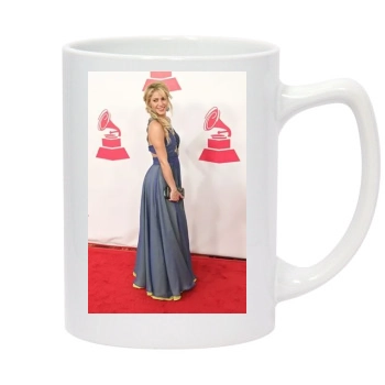 Shakira 14oz White Statesman Mug